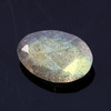 Joopy Gems Labradorite Rose Cut Freeform, 1.215 carats, 10.1x7.1x2.5mm