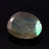 Joopy Gems Labradorite Rose Cut Freeform, 1.795 carats, 9.4x7.6x3.5mm