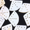 Joopy Gems SALE631 Mother of Pearl Bead Fan lot of 13 Beads