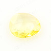 Joopy Gems Yellow Sapphire Rose Cut Freeform (Polki), 0.28 carats, 5.3x4.3x1.3mm