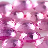 Joopy Gems Pink Sapphire Rose Cut Cabochon 4mm Round