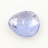 Blue Sapphire Rose Cut Freeform (Polki), 0.48 carats, 5.7x4.9x1.8mm