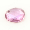Joopy Gems Pink Sapphire Rose Cut Freeform (Polki), 0.33 carats, 5.1x4.9x1.5mm