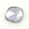 Joopy Gems Blue Sapphire Rose Cut Freeform (Polki), 0.355 carats, 5.4x4.9x1.6mm