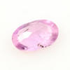 Joopy Gems Pink Sapphire Rose Cut Freeform (Polki), 0.305 carats, 5.4x3.4x1.8mm