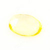 Joopy Gems Yellow Sapphire Rose Cut Freeform (Polki), 0.26 carats, 5.8x4.1x1.2mm