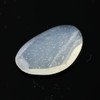 Joopy Gems White Moonstone Rose Cut Freeform (Polki), 8.110 carats, 20.9x12.1x4.7mm