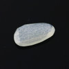 Joopy Gems White Moonstone Rose Cut Freeform (Polki), 5.710 carats, 19.2x13.7x2.8mm