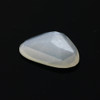 Joopy Gems White Moonstone Rose Cut Freeform (Polki), 7.780 carats, 20.4x14.5x3.3mm