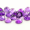 Joopy Gems SALE774 Amethyst (African) Rose Cut 5mm Round  per stone