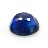 Joopy Gems Blue Sapphire Rose Cut Cabochon 5mm Round, RCFSPHB1