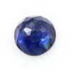 Joopy Gems Blue Sapphire Rose Cut Cabochon 5mm Round, RCFSPHB1