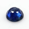Joopy Gems Blue Sapphire Rose Cut Cabochon 5mm Round, RCFSPHB1