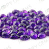 Joopy Gems Amethyst (African) Rose Cut Pear Cabochon 8x6mm FLAT BACK