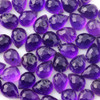 Joopy Gems Amethyst (African) Rose Cut Pear Cabochon 8x6mm FLAT BACK