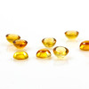 Joopy Gems SALE760 Citrine Cabochon 4mm Round  lot of 13 stones