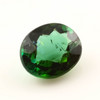 SALE925 Chrome Tourmaline Mixed Cut 5.4x6.4mm Oval , 0.79ct
