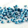 Joopy Gems London Blue Topaz Rose Cut Cabochon 3mm Round