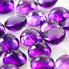 Joopy Gems Amethyst (African) Rose Cut Cabochon 4mm Round