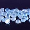 Joopy Gems Aquamarine (milky) Rose Cut Cabochon 5mm Round