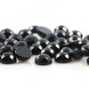 Joopy Gems Black Spinel Rose Cut Cabochon 5mm Round