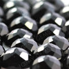 Joopy Gems Black Spinel Rose Cut Cabochon 5mm Round