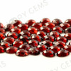 Joopy Gems Almandine Garnet Rose Cut Oval Cabochon 8x6mm FLAT BACK