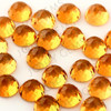 Joopy Gems Citrine Rose Cut Cabochon 10mm Round