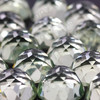 Joopy Gems Prasiolite (Green Amethyst) Rose Cut Cabochon 10mm Round