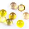 Joopy Gems Yellow Tourmaline Cabochon 3mm Round