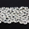 Joopy Gems White Topaz Rose Cut Cabochon 3mm Round