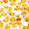 Joopy Gems Citrine Rose Cut Cabochon 4mm Square Cushion