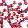 Joopy Gems Almandine Garnet Rose Cut Cabochon 4mm Round