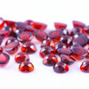 Joopy Gems Almandine Garnet Rose Cut Cabochon 4mm Round