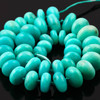 Joopy Gems SALE 420 Amazonite Beads 13-14mm Rondelle Full Strand, AA Grade