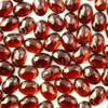Joopy Gems Almandine Garnet Rose Cut Oval Cabochon 7x5mm FLAT BACK