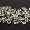 Joopy Gems Prasiolite (Green Amethyst) Rose Cut Cabochon 4mm Round