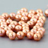 Joopy Gems Pink Cultured Freshwater Round Pearls 6-6.5mm loose