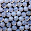 Joopy Gems Blue Chalcedony Rose Cut Cabochon 10mm Round