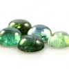 Joopy Gems Blue-Green Tourmaline Cabochon 6mm Round (CTOUGRBLR6)