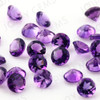 Joopy Gems Amethyst (Brazilian) Brilliant Cut Gemstone 6mm Round