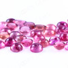 Joopy Gems Orange-Pink Tourmaline Cabochon 5mm Round