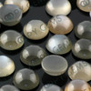 Joopy Gems Grey Moonstone Cabochon 8mm Round