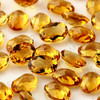 Joopy Gems SALE 526 Citrine Rose Cut Cabochon 7x5mm Oval - per lot of 5 stones