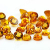 Joopy Gems Citrine Rose Cut  Cabochon 6mm Round