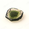 Joopy Gems Watermelon Tourmaline slice, 1.755 carats, 9.6x9.3x2.3mm, SLFRTOU57