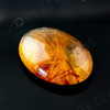 Joopy Gems Golden Rutilated Quartz Cabochon Freesize, 41.975 carats, 29.8x21.5x9.6mm, CFRRQG92