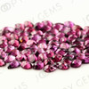 Joopy Gems Rhodolite Garnet Rose Cut Pear Cabochon 6x4mm