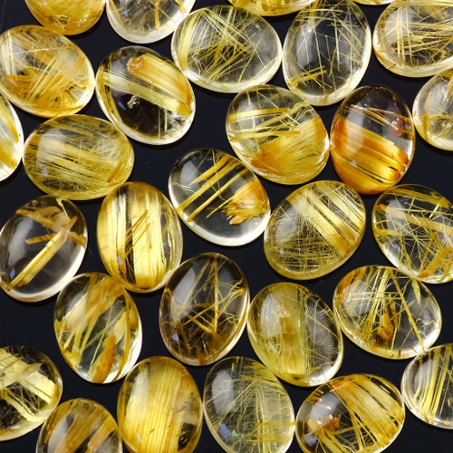 Rutilated Quartz - Golden