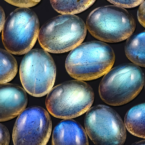 Joopy Gems Labradorite Cabochon 8x6mm Oval